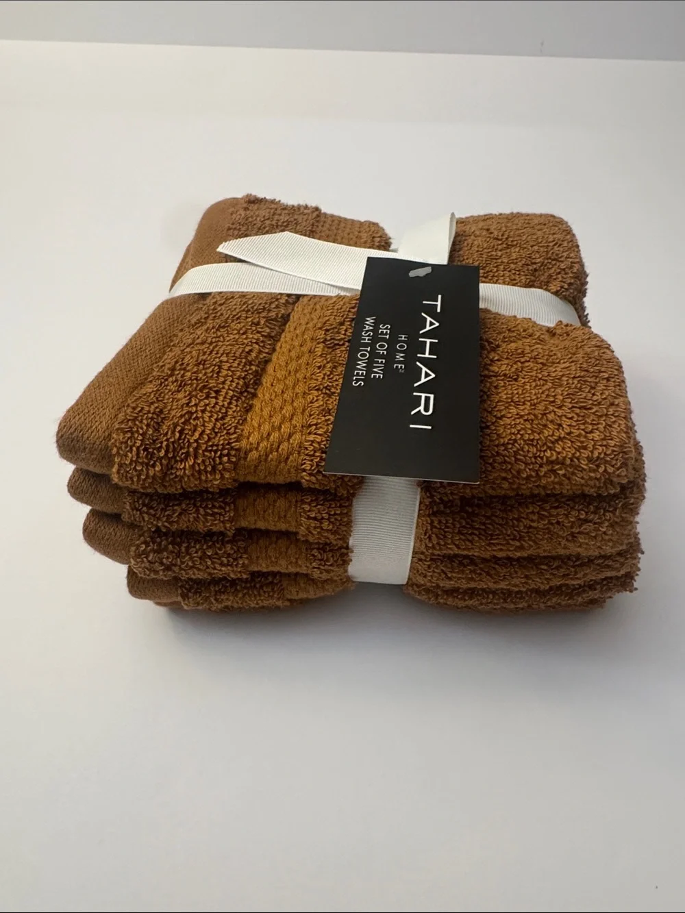 8pc TAHARI HOME 100% Cotton(EOD) Bath Towel Set - TCOPPER26